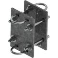Double Crossover Plate Kit for MT-197 Stand-off, Hot-dipped Galvanized Steel
