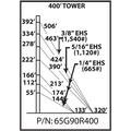 65G 400-ft Guyed Tower Kit