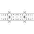 1/4x4x20 in BICSI Ground Bar, Tinned