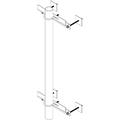 6" Standoff Cantilever Wall Mnt Brack