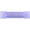 Nylon Butt Connector in Blue, #16 - 14  AWG, 100 Pack