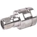 N Male Positive Stop Connector, Straight for 7/8 in AL5-50, AVA5-50 Cable