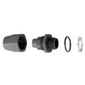 Carflex 1/2in liquidtight straight fitting.
