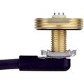 Thick Plate Mount, 1/2" Solid Center Cable