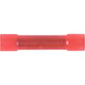 Nylon Butt Connector in Red, #22 - 18 AWG, 1000 Pack