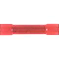 Nylon Butt Connector in Red, #22 - 18 AWG, 500 Pack