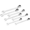 7 pc. Combination Ratchet Metric Wrench Set