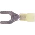 Fork Terminal Nylon ,12-10 gauge,1/4" stud/100 pk