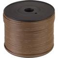 300 V 2 Stranded Conductor with GPT #18 Gauge Zip Cord, Brown PVC Jacket, 500 ft