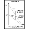 65G 100-ft Guyed Tower Kit