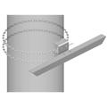 Heavy Duty Stiff Arm Mount 16'