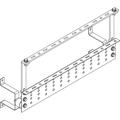 8 Unit wall mount