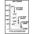65G 280-ft Guyed Tower Kit