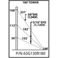 65G 180-ft Guyed Tower Kit