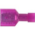 Nylon Male Quick Slide Connector with Butted Seam, #22 - 18 AWG, .250, 100 Pack