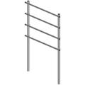4 (80 in)Rung, Power Telecom Rack