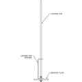 S3A-LDA Lightning Rod Kit 5/8" x 10'