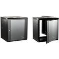 19x27in panel space 27U wall Mnt cabinet