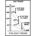 65G 260-ft Guyed Tower Kit