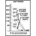 65G 360-ft Guyed Tower Kit