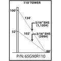 65G 110-ft Guyed Tower Kit