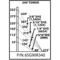 65G 340-ft Guyed Tower Kit