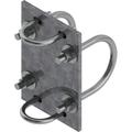 Single Crossover Plate Kit for MT-197 Stand-off, Hot-dipped Galvanized Steel