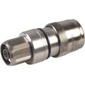 N Male Straight Connector for 1/2 in Superflexible Cable, 50 Ohm, DC – 6 GHz