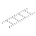 10 ft X 18 in Cable Ladder, Black