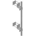 Adjustable Wall Brackets, 6" Stand-off