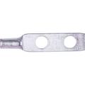 Two 1/4" Hole Long Barrel Lug #6 AWG