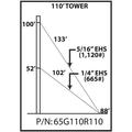 65G 110-ft Guyed Tower Kit