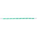 #6 133 Strand Weld Cable, Green with Yellow Stripe