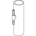 Cable to Vertical Steel Pipe, #2 Stranded