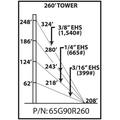 65G 260-ft Guyed Tower Kit