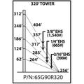 65G 320-ft Guyed Tower Kit