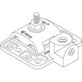 2"-2.375" Bronze 1/2" Air Terminal Base