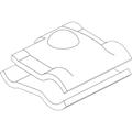 7/8" Guy Wire ground clip