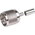 UHF Male Crimp-RG142