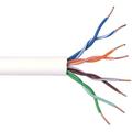 24AWG 4rr CAT5E UTP UV Resistant - 1000ft (White)