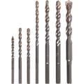 Carbide Hammer Drill Bit Set, 7-pc