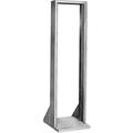 77in x 19in Heavy-Duty Open Rack, Black