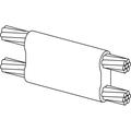 Parallel Connection, 4/0 Strand to 4/0 Strand