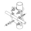 4.5" OD pipe clamp