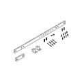 1/4" x 1" x 19-1/4" Horizontal Ground Bar