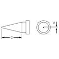 .016" x .790"  Round Solder Tip for WSP80