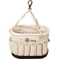 Klein oval bucket with 41 pockets14"Lx8"Wx10"D
