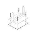 Self Supported Equipment Rack Isolation Kit