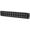 19" Rack 12-Port Gas Tube CAT6 Lightning Protector