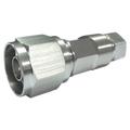 N Male Connector, Straight for 1/4 in HELIAX Superflex FSJ1-50A Cable